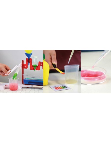 Chemijos laboratorija BUKI 200 eksperimentų