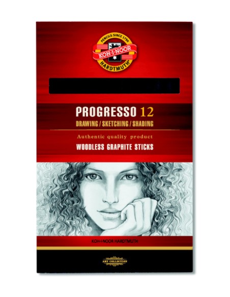 Pieštukas KOH-I-NOOR Progresso be medienos 2B