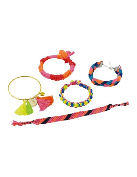 Kūrybinis rinkinys BUKI apyrankės šviečiančios naktyje 5 vnt