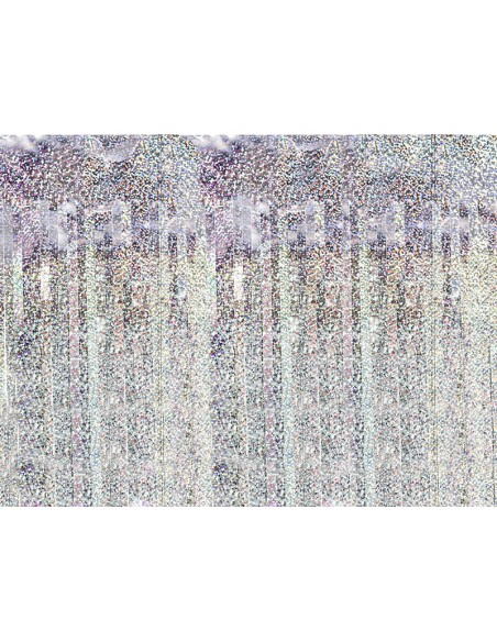 Girlianda lietutis PARTY DECO 90 x 250 cm holografinė