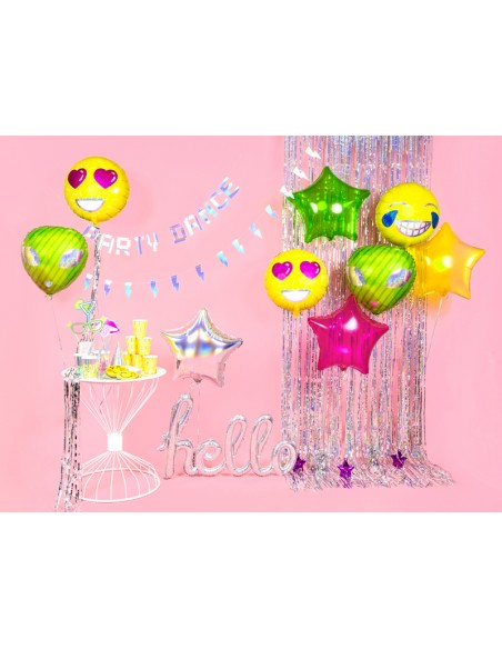 Girlianda lietutis PARTY DECO 90 x 250 cm holografinė