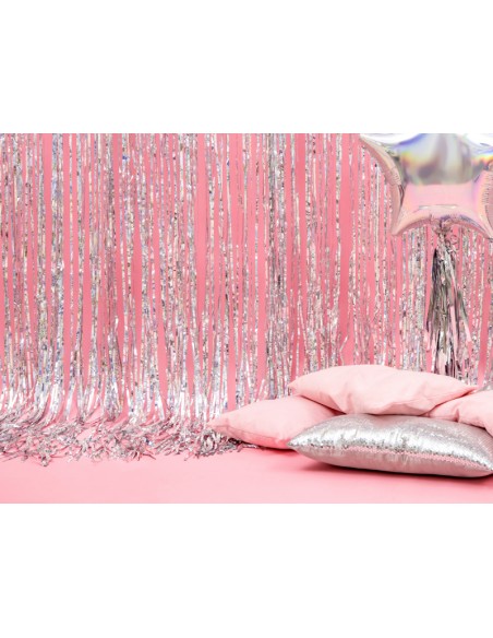 Girlianda lietutis PARTY DECO 90 x 250 cm holografinė