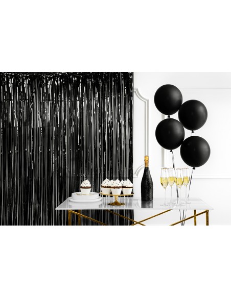 Girlianda lietutis PARTY DECO 90 x 250 cm juoda