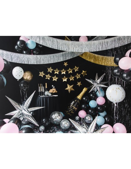 Girlianda lietutis PARTY DECO 90 x 250 cm juoda