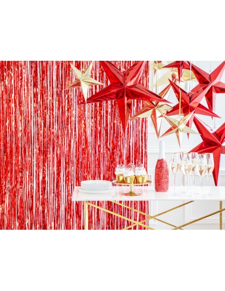 Girlianda lietutis PARTY DECO 90 x 250 cm auksinė