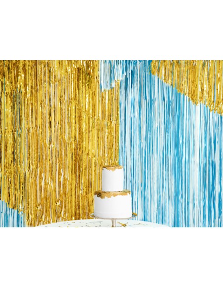 Girlianda lietutis PARTY DECO 90 x 250 cm auksinė