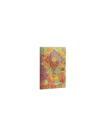 Užrašų knygelė PAPER BLANK Flexis Brocaded Paper Bavarian Wild Flower linijomis