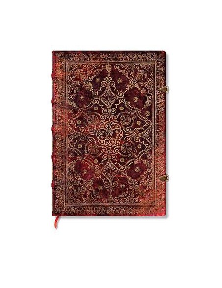 Užrašų knygelė PAPER BLANK Equinoxe Carmine linijomis