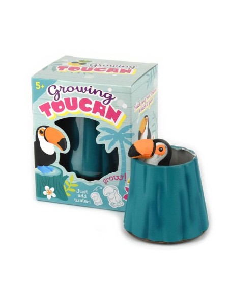Augantis tukanas stiebe