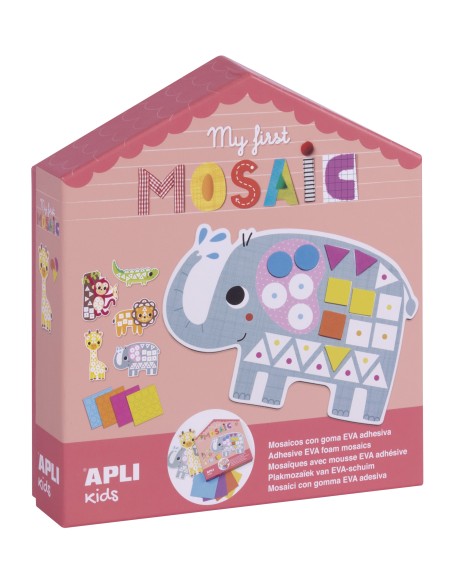 Kūrybinis žaidimas APLI Mano pirmoji mozaika