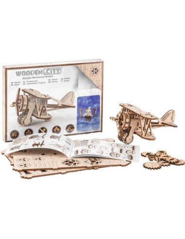Dėlionė medinė WOODEN CITY...