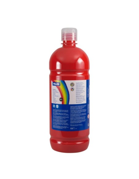 Guašas MILAN 1000 ml. raudonas