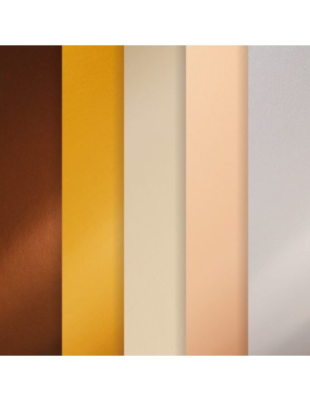 Dekoratyvinis popierius GALERIA PAPIERU Mirror Satin A4 210 gsm įvairių spalvų 15 lapų