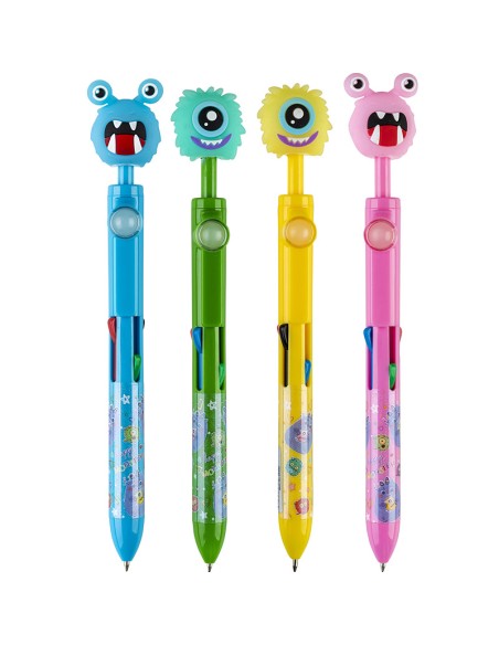 Tušinukas CENTRUM Monster 4 viename 0.7 mm mėlynas