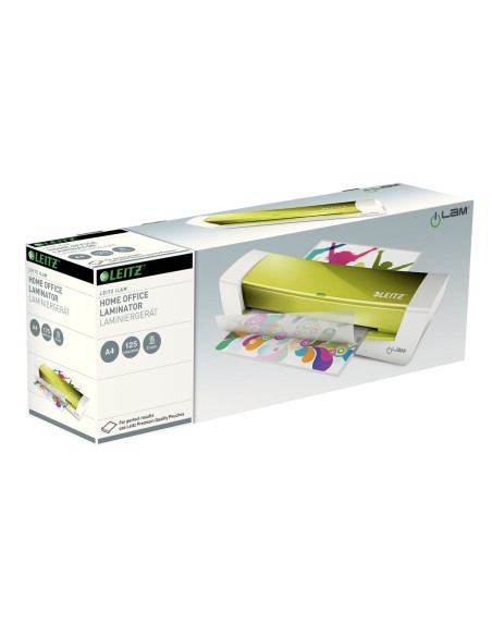 Laminatorius LEITZ iLam Home Office  A4 iki 125 mic. žalios spalvos
