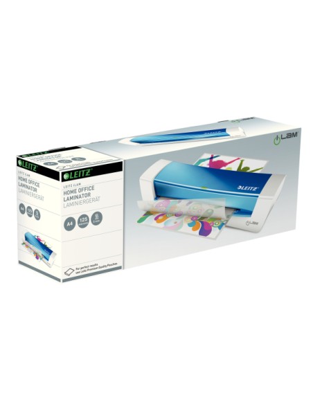 Laminatorius LEITZ iLam Home Office A4 iki 125 mic. mėlynos spalvos
