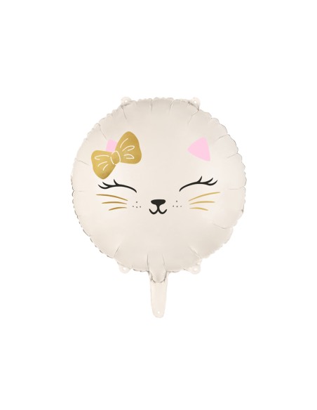 Balionas PARTY DECO Cat 45 cm folinis 