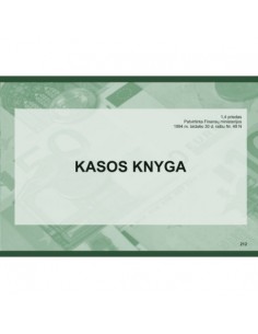 Kasos knyga A4 horizontali...