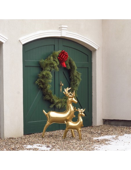 Balionas PARTY DECO Reindeer 124 x 80 cm pastatomas folinis