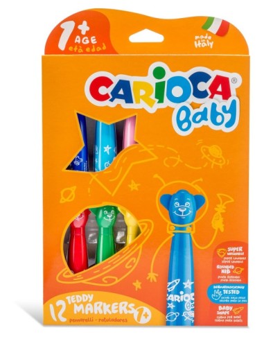 Flomasteriai CARIOCA Teddy Baby 1...