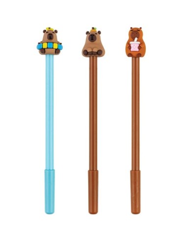 Rašiklis CENTRUM Capybara 0.7 mm mėlynas