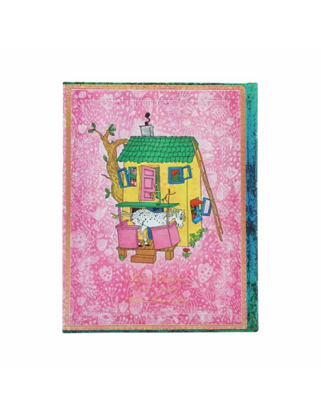 Užrašų knygelė PAPER BLANK Embellished Manuscripts Collection (Astrid Lindgren, Pippi Longstocking) linijomis Midi