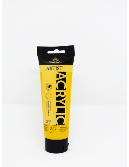 Akriliniai dažai PHOENIX Artist 227 Yellow Middle 120 ml
