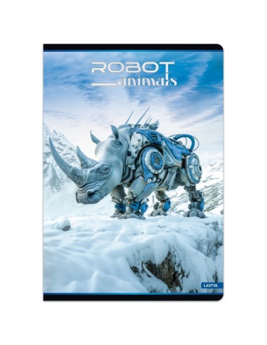 Sąsiuvinis LASTVA Robot Animals A5...