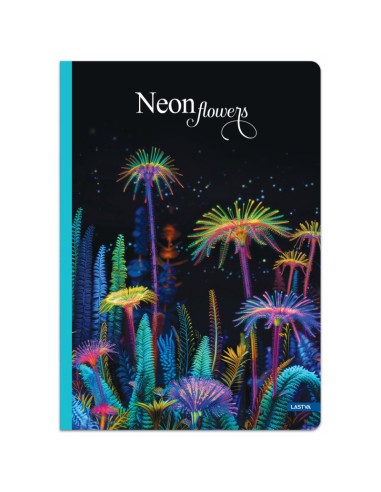 Sąsiuvinis LASTVA Neon Flowers A5...