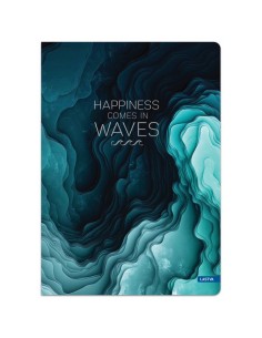 Sąsiuvinis LASTVA Waves A5...