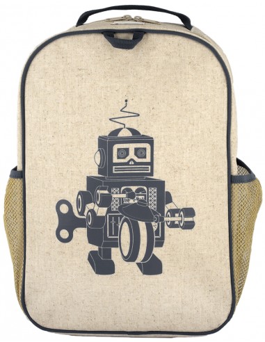 Kuprinė SoYoung Grey Robot lininė pilkas robotas - 1