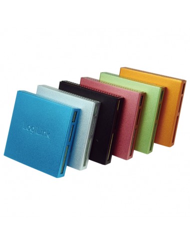 Atminties kortelių skaitytuvas LOGILINK All In One USB 2.0 aliuminis mėlynas - 1