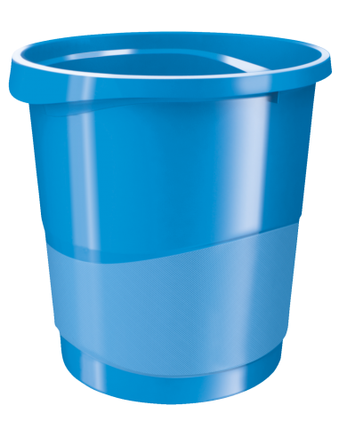Šiukšliadėžė Esselte Europost Vivida plastmasinė 15 litrų šviesiai mėlynas - 1