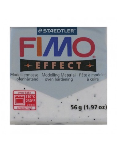 Modeliavimo masė FIMO EFFECT 003 marmuro šviesiai pilka 56 g - 1