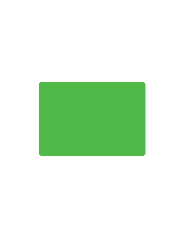 Lipni etiketė stačiakampis 58 x 40 mm ryškiai žalia - 1