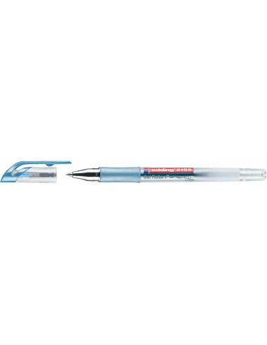 Rašiklis EDDING Gel Roller 0.7 mm šviesiai mėlynos spalvos - 1