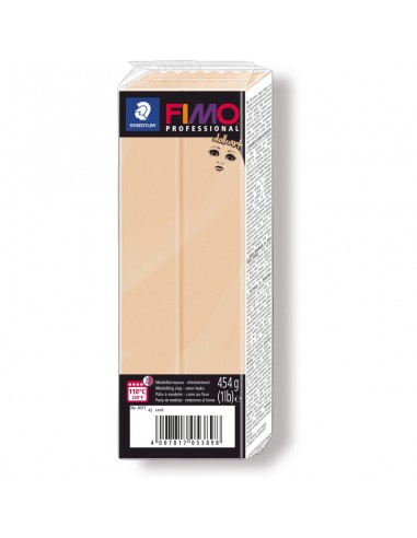 Modeliavimo masė FIMO professional lėlėms smėlinės spalvos 454 g - 1