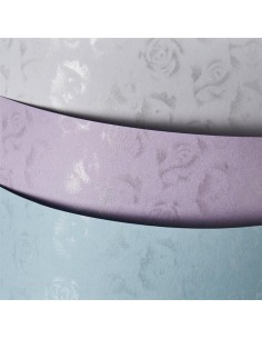 Dekoratyvinis popierius Galeria Papieru Premium Small Roses light blue A4 220 gsm šviesiai mėlynas - 1