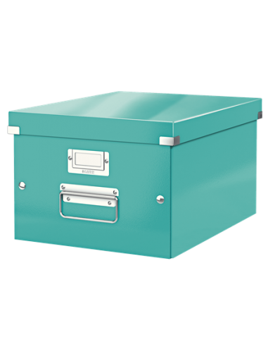 Archyvinė dėžė LEITZ Click & Storage Medium 281 x 200 x 370 mm ledo mėlyna - 1
