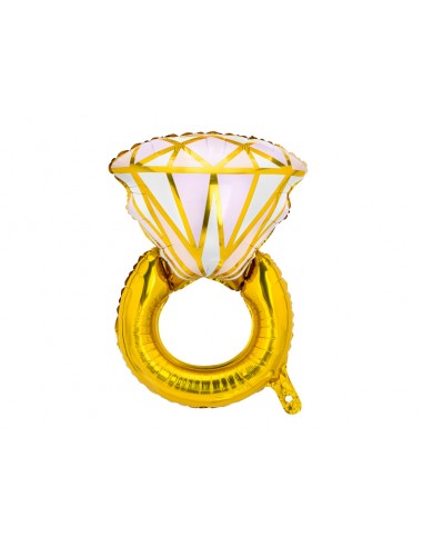 Balionas PARTY DECO Ring 53 x 40 cm folinis žiedas - 1
