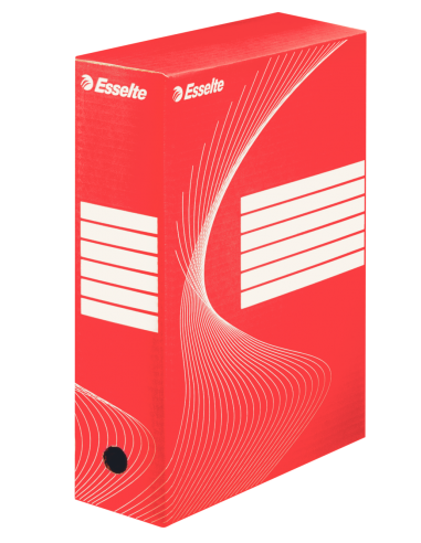 Archyvinė dėžė ESSELTE Vivida Boxy A4 345 x 100 x 245 mm raudona - 1