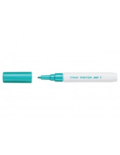 Žymeklis PILOT Pintor F dekoravimui apvaliu galu 1.0 mm mettalic žalias - 1
