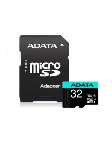 ADATA Premier Pro UHS-I U3 32 GB, microSDHC, Flash memory class 10, Adapter - 1
