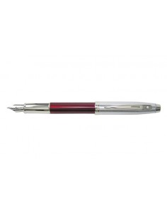 Parkeris SHEAFFER 100 raudonas su sidabru - 1