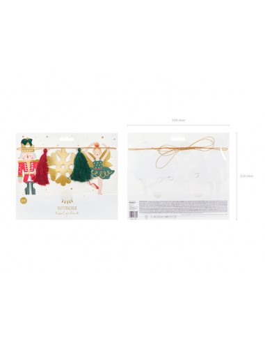Girlianda PARTY DECO Nutcracker 2 m...