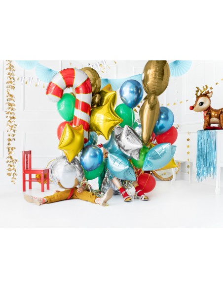 Balionas PARTY DECO Reindeer 50 x 62 cm folinis elnias