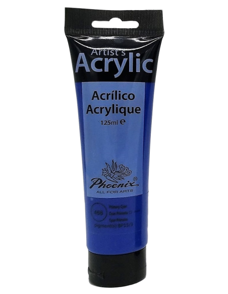 Akriliniai dažai PHOENIX Studio 466 Primery Cyan 125 ml
