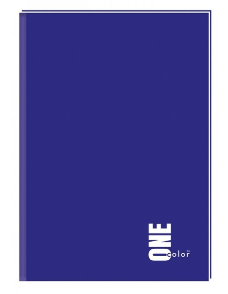 Sąsiuvinis INTERDRUK One Color A5 kietu viršeliu langeliais 96 lapų