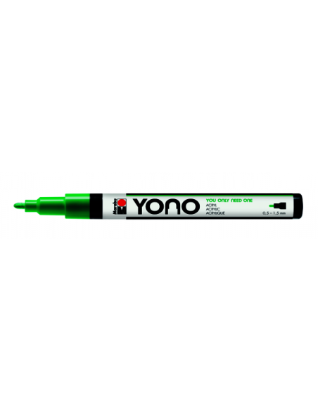 Žymeklis MARABU Yono 067 Rich Green akrilinis apvaliu galu 0.5 - 1.5 mm
