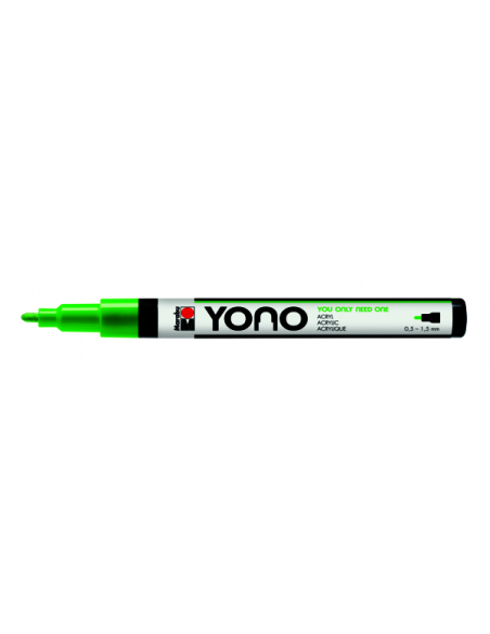 Žymeklis MARABU Yono 061 Reseda akrilinis apvaliu galu 0.5 - 1.5 mm